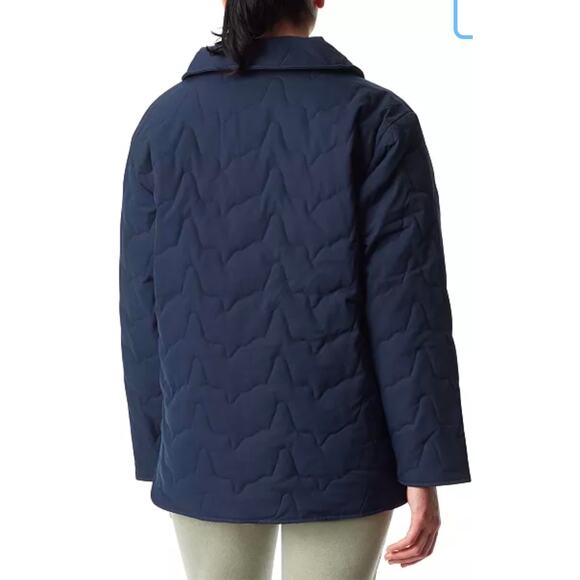 BASS OUTDOOR Women's Quilted Long-Sleeve Jacket NAVY NWT SIZE M - Picture 2 of 10